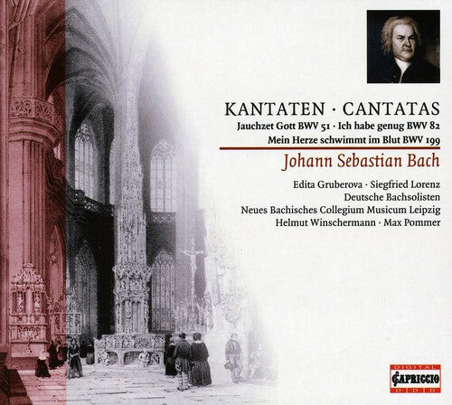 

CD диск Bach, J.S. / Bachsolisten: Cantatas BWV 51 82 & 199
