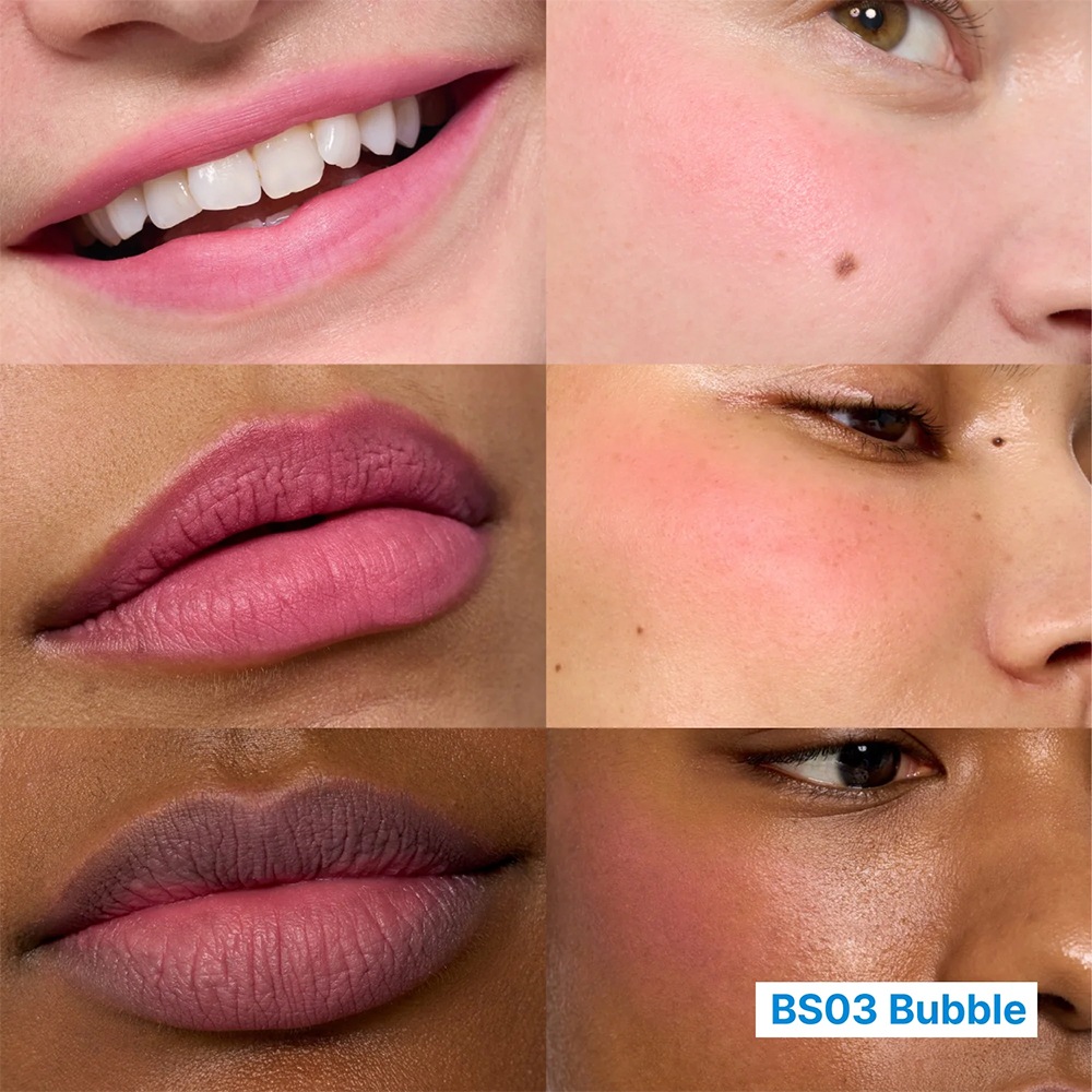 

Румяна lip&cheek blurry pudding pot [cool busan moment] bs04 breeze (berry pink) Fwee, bs03 bubble (peony pink), вес 0.01 кг