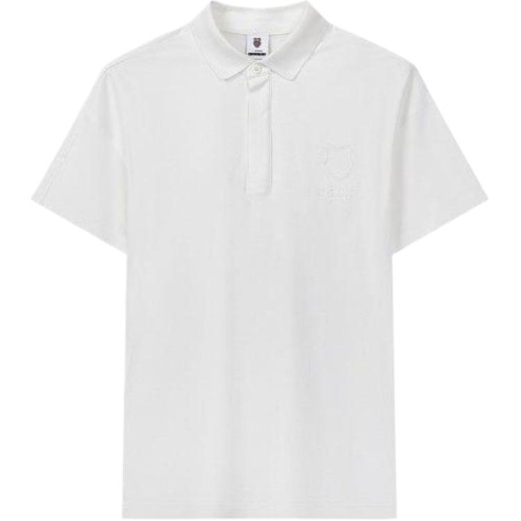 

K·SWISS Белая поло для мужчин, Белый, K·SWISS Белая поло для мужчин