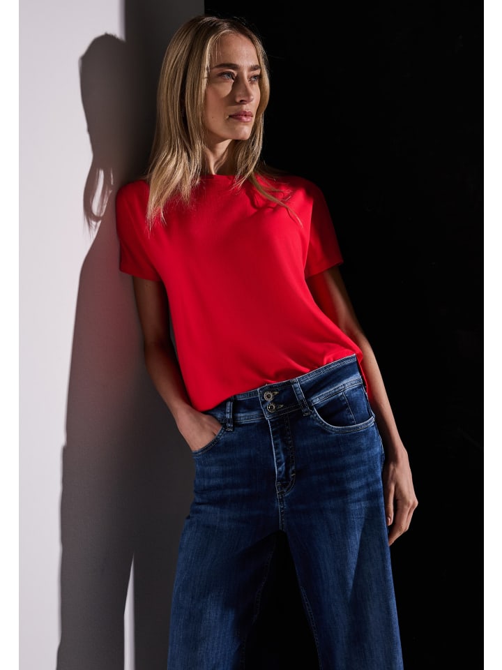 

Street One Футболка в стиле "Криста" красного цвета