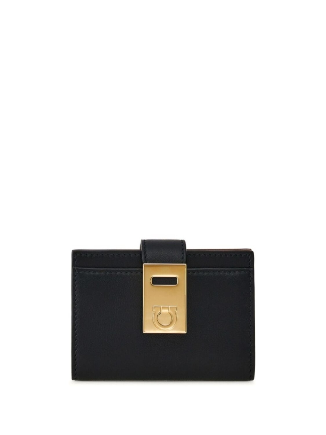 

Ferragamo кошелек Hug в стиле колор-блок, черный