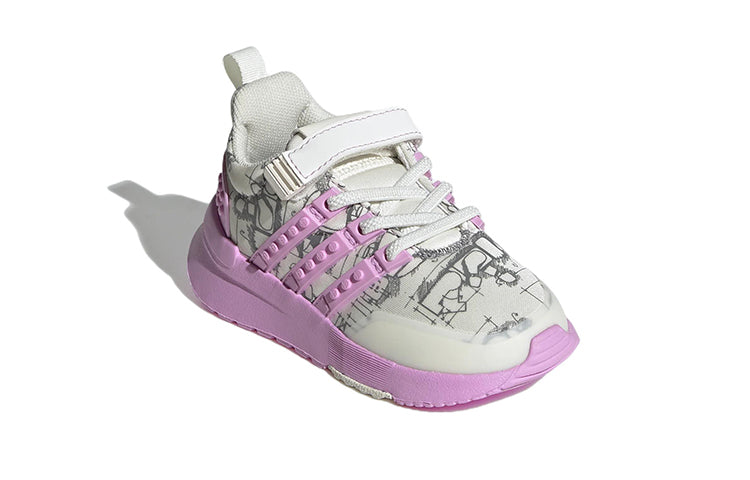Кроссовки adidas LEGO x Racer TR I 'Off White Bliss Lilac' — фото 3
