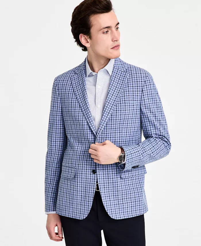 

Мужской спортивный пиджак Modern-Fit Tommy Hilfiger, серый
