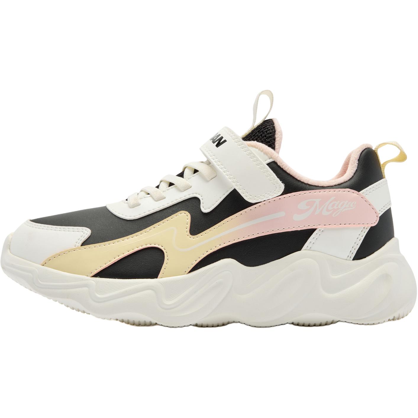 

Детские повседневные кроссовки Grade School QIAODAN, черный/айвори