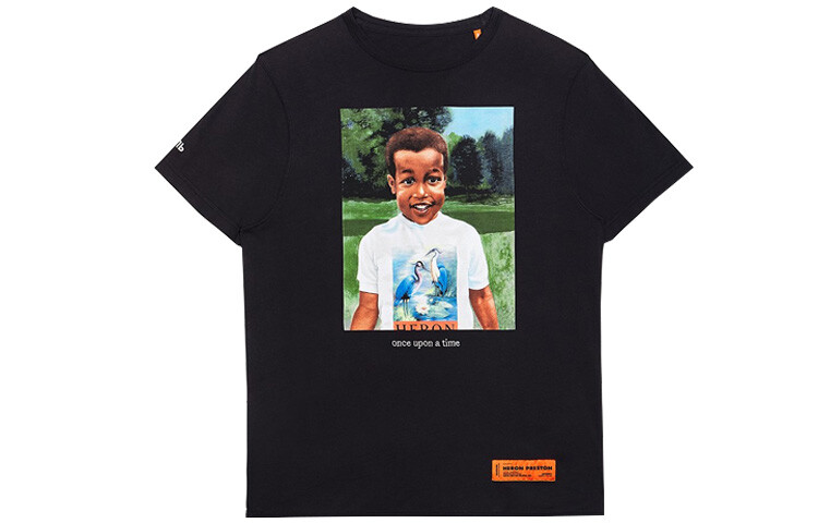 

HERON PRESTON Мужская футболка, Черный