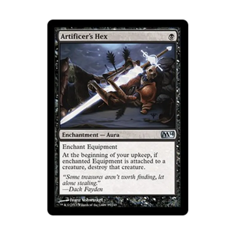 

CCG Сглаз ремесленника (U), MTG - Magic 2014