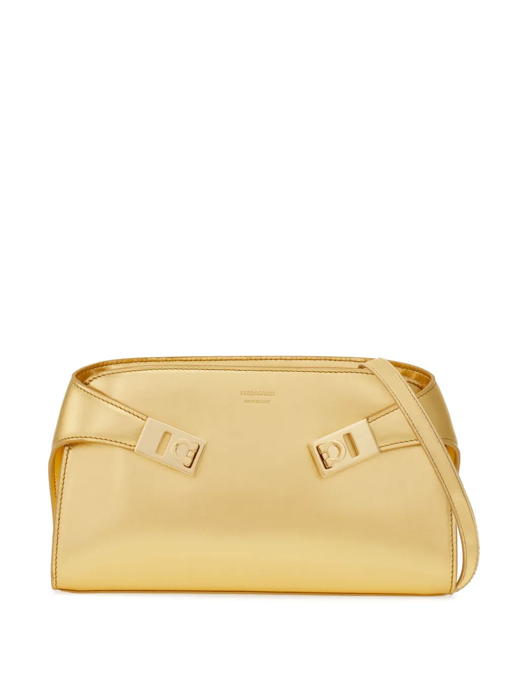 

Мини-сумка через плечо Hug Ferragamo, золотой