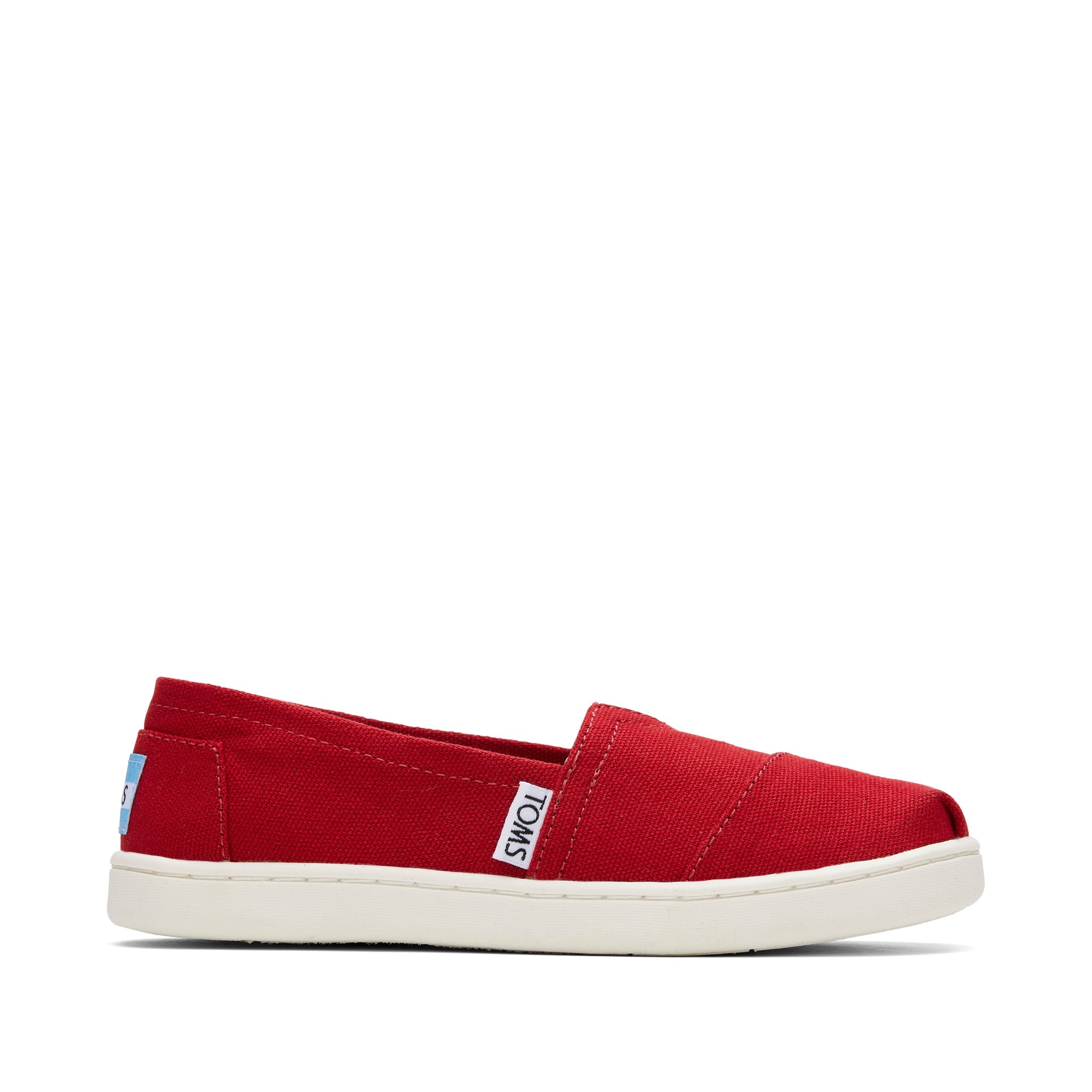 

Детские кроссовки Alpargata Red Canvas TOMS Shoes