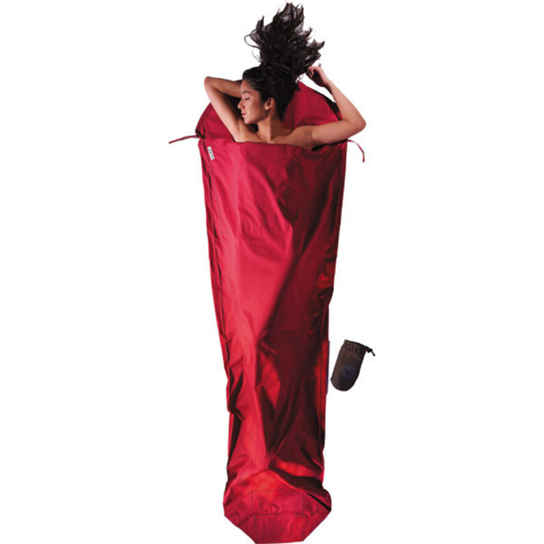 

Спальный мешок Mummy Liner Cotton S Cocoon, красный