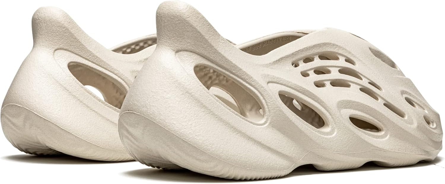 Мужские слипоны-сандалии adidas Yeezy Foam RNR, белый — фото 3