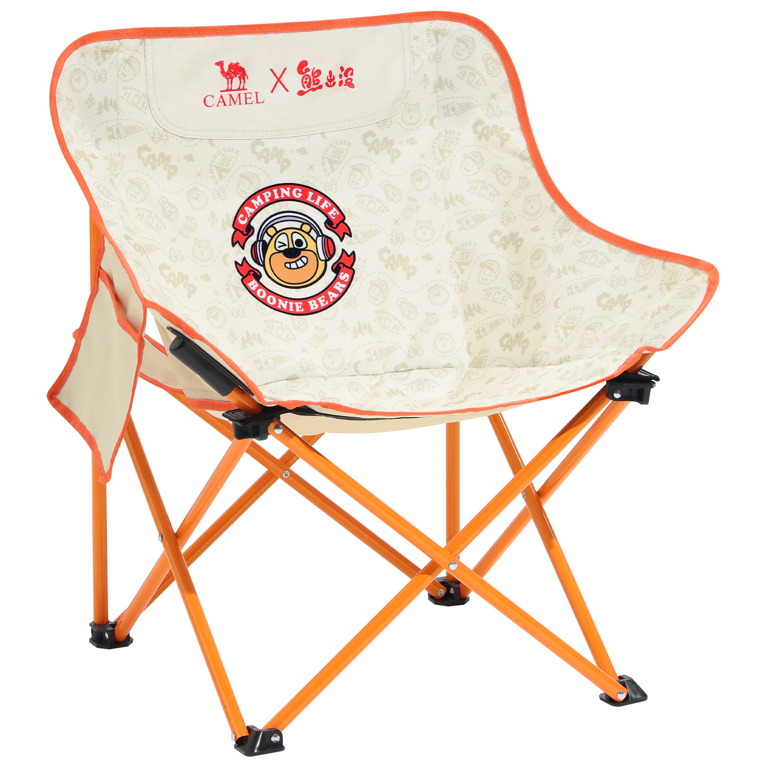 

Складной стул XIONGCHUMO для улицы CAMEL, warm sun оранжевый