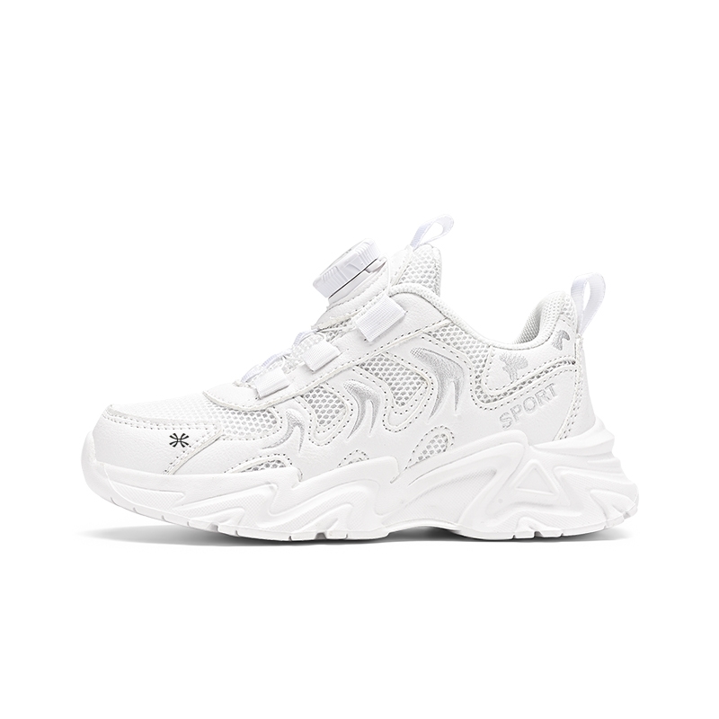 

Прочные дышащие детские кроссовки для бега YUZHAOLIN, белый