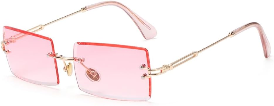 

Солнцезащитные очки UV400 для мужчин и женщин | Безободковая металлическая оправа с градиентным рисунком | Для вождения и занятий спортом на открытом воздухе generic, C06