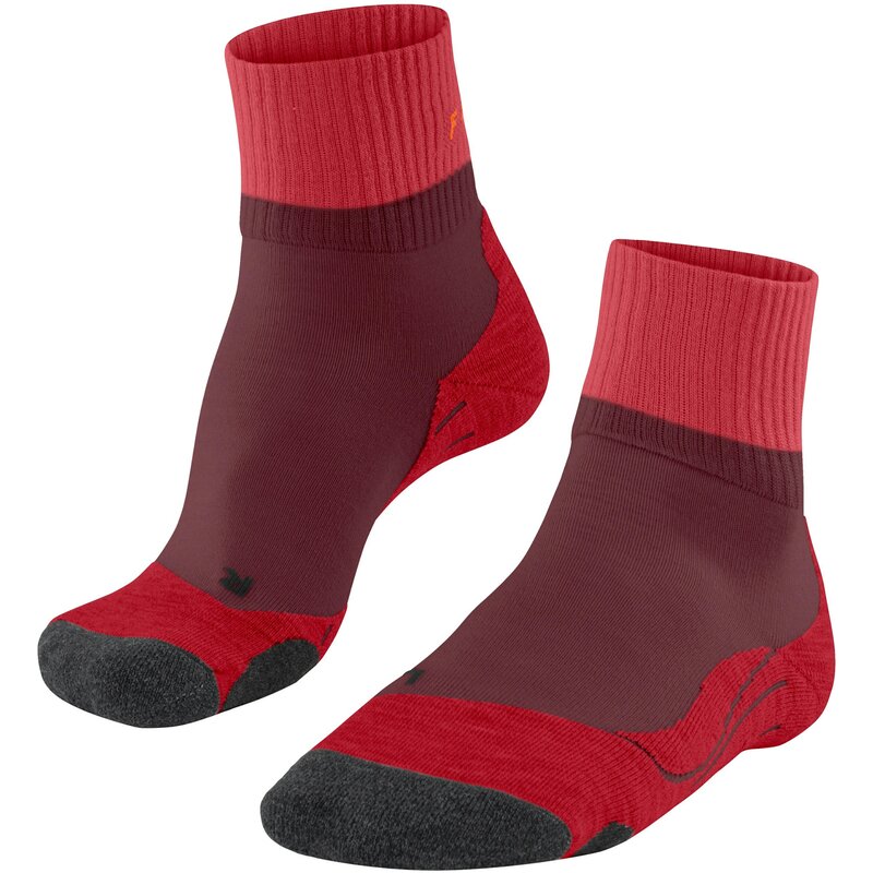 

Носки tk2 исследуют короткие женские Falke, цвет merlot
