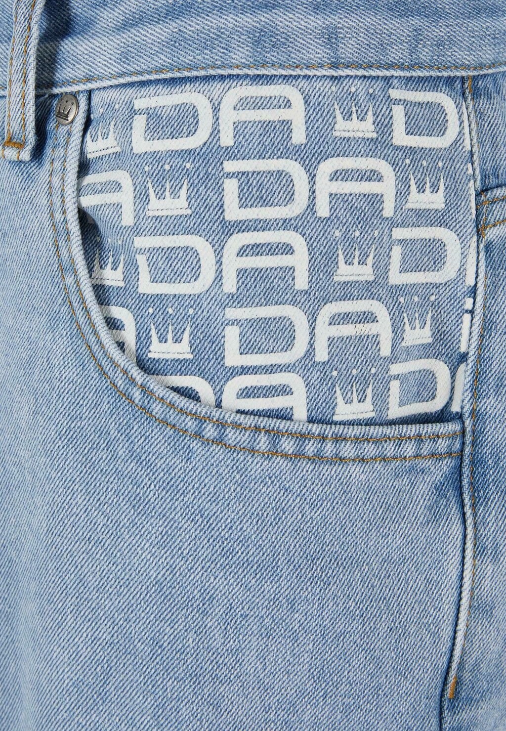 

Джинсы свободного кроя DADA, синий