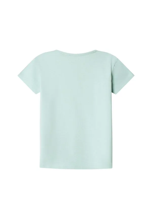 Футболка hana с блестящим принтом Pepe Jeans, Aqua Blue — фото 2