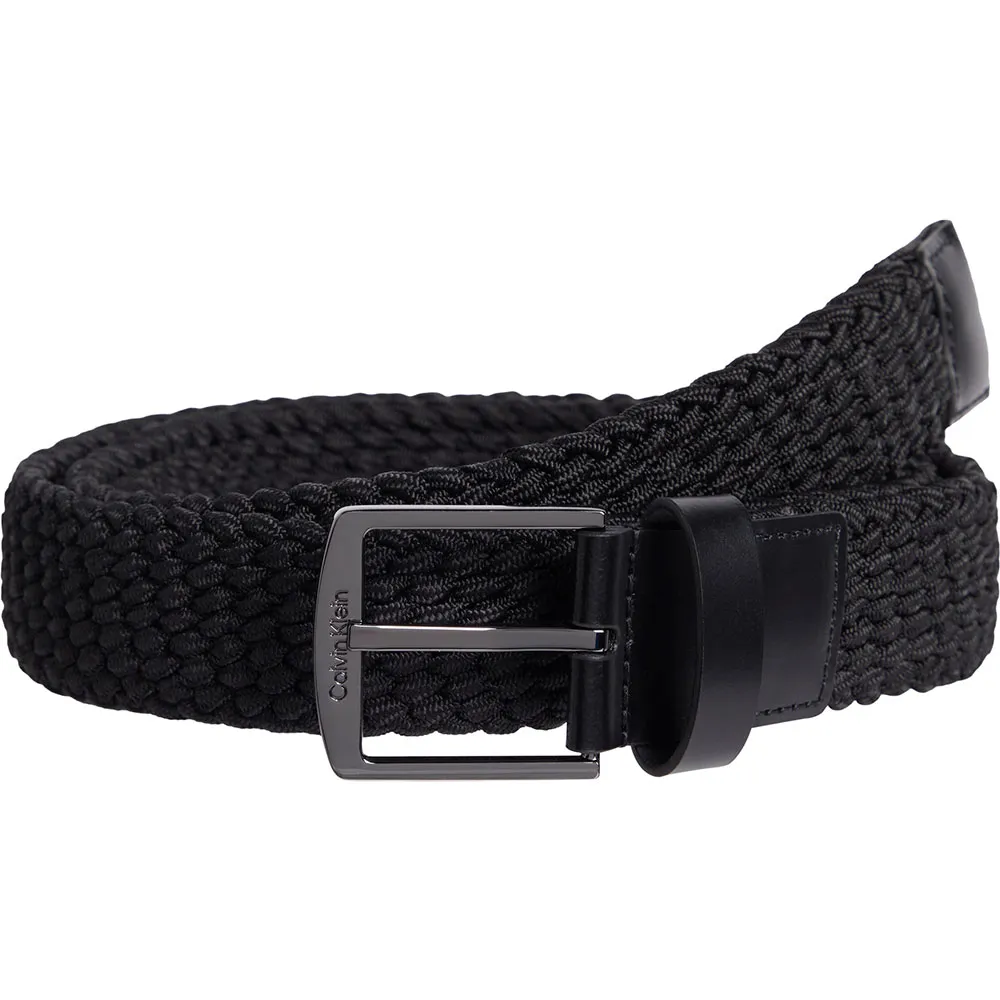 

Ремень Calvin Klein Casula Braided, черный