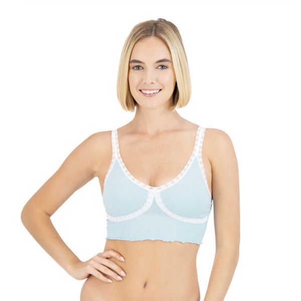 

Детский бесшовный текстурированный топ 51-060 So, цвет corydalis blue