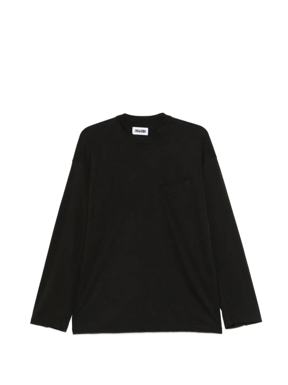 

Лонгслив с нагрудным карманом Magliano, черный