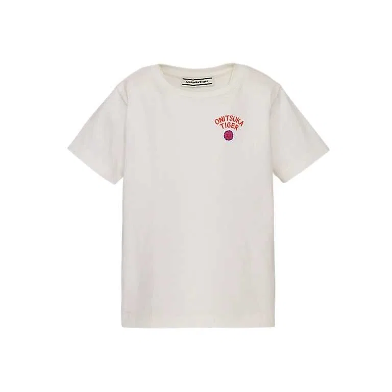 Футболка детская Crew Neck Onitsuka Tiger белый