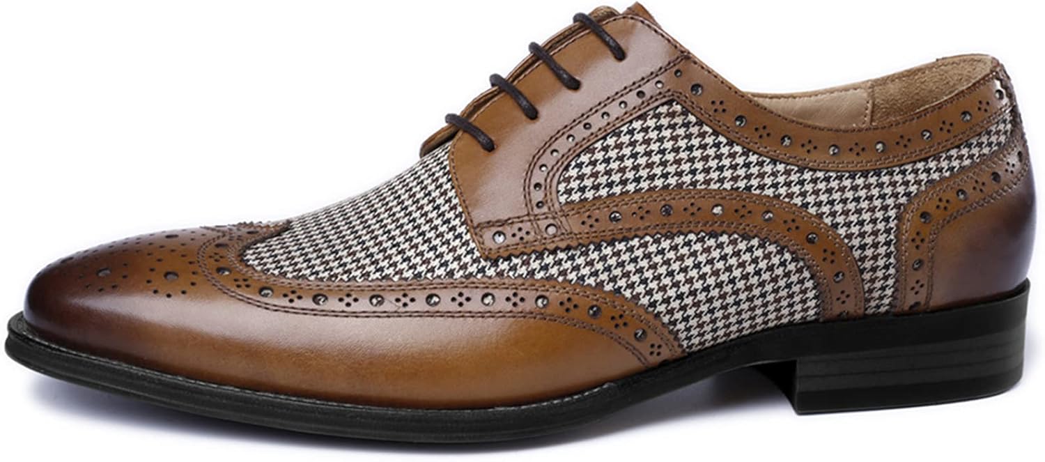 

Мужские оксфорды, официальная обувь, мужские модные броги Chuumee, желтый