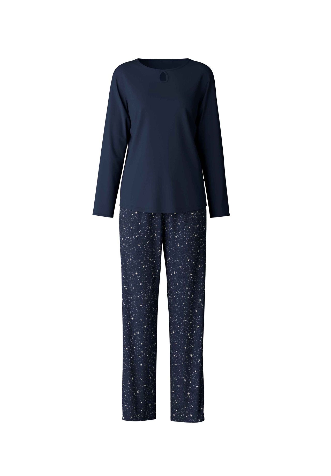 

Женская пижама, длинная CALIDA, цвет Peacoat Blue