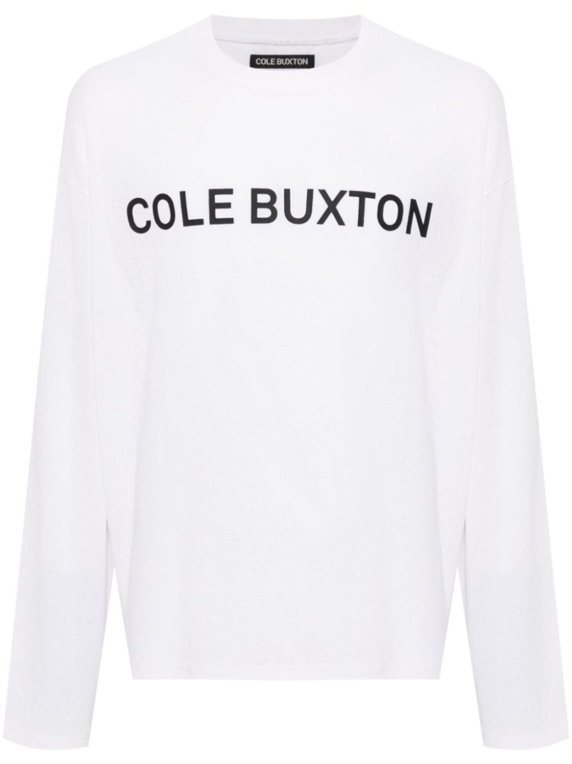 

COLE BUXTON футболка из крепа с логотипом, белый