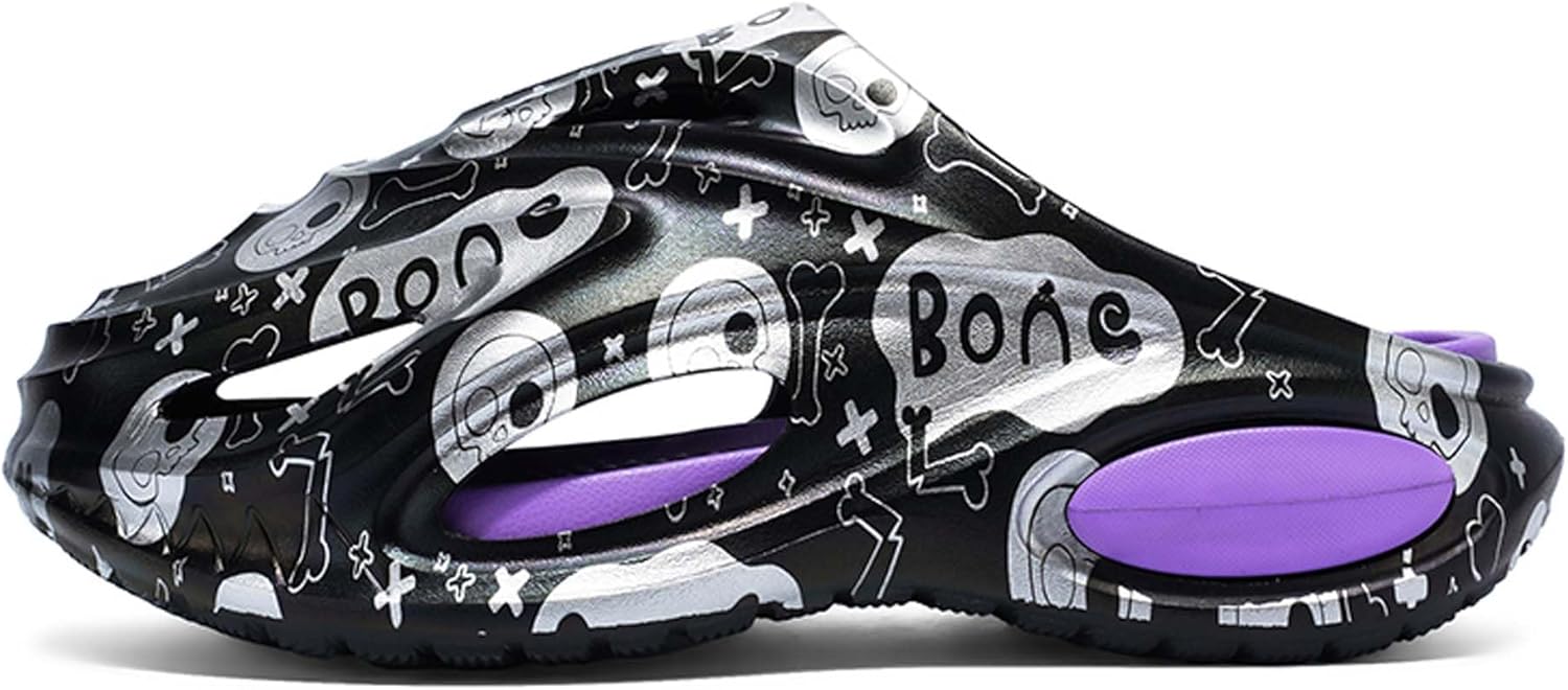 

Повседневные тапочки для спа с толстой подошвой, быстро сохнущие, с эффектом ощущения шага по фекалиям, противоскользящие для ванной Generic, пурпурный