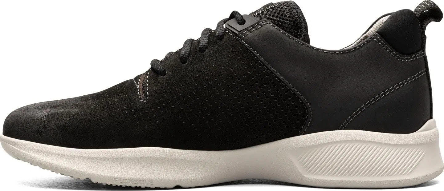 Мужские кроссовки Florsheim Studio Perf Toe Trainers, 2-Black — фото 2