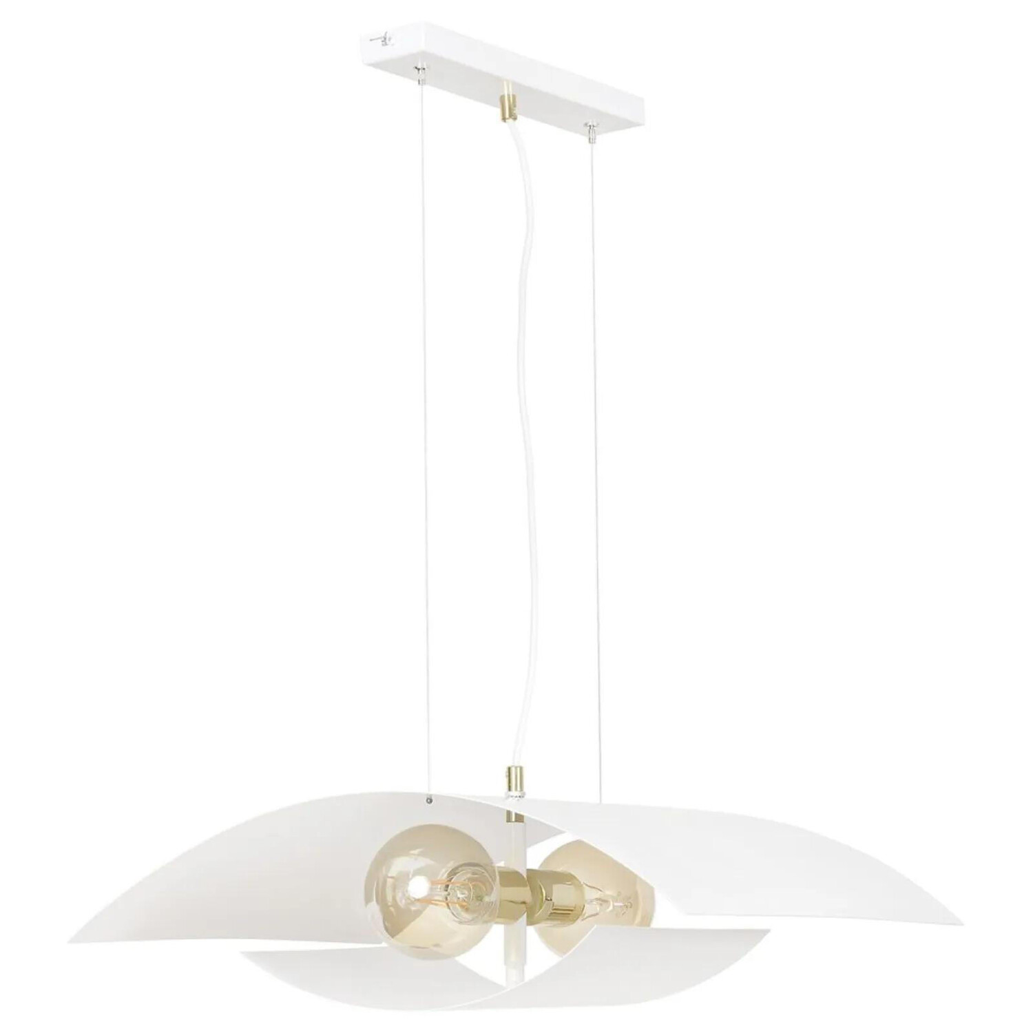 

Подвесная лампа famlights, 55x55x100 см, белый
