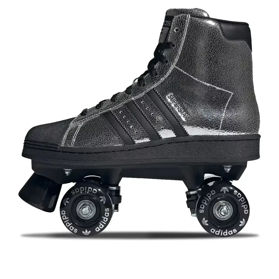 Кроссовки (WMNS) adidas Superstar 82 Skate 'Silver Metallic Black', черный
