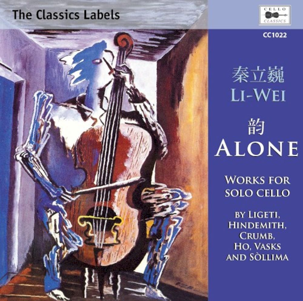 

Диск CD Alone: Works For Solo Cello - Li-Wei