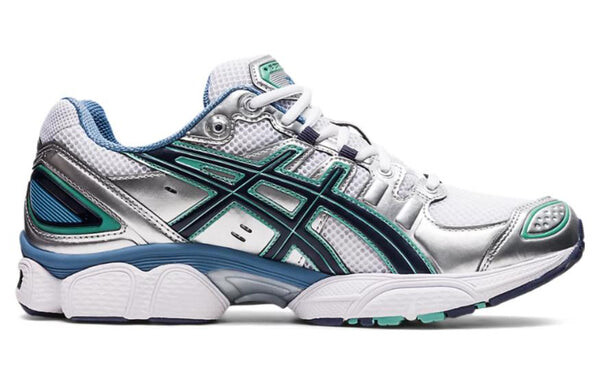 Кроссовки гель нимбус 9 Asics, белый — фото 2