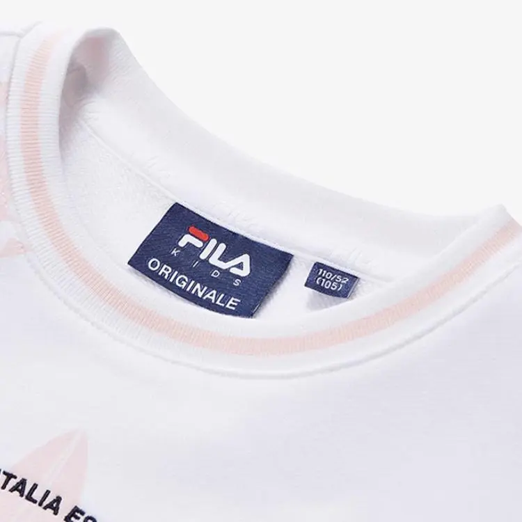 FILA KIDS Свитшот Happy Pink для детей 3-7 лет — фото 3