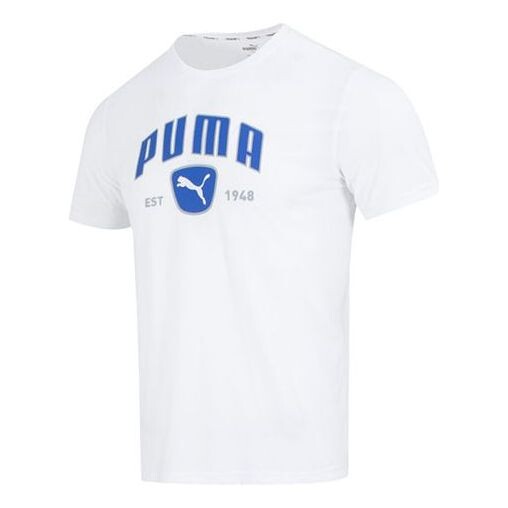 

Футболка performance training graphic tee 'white' Puma, белый