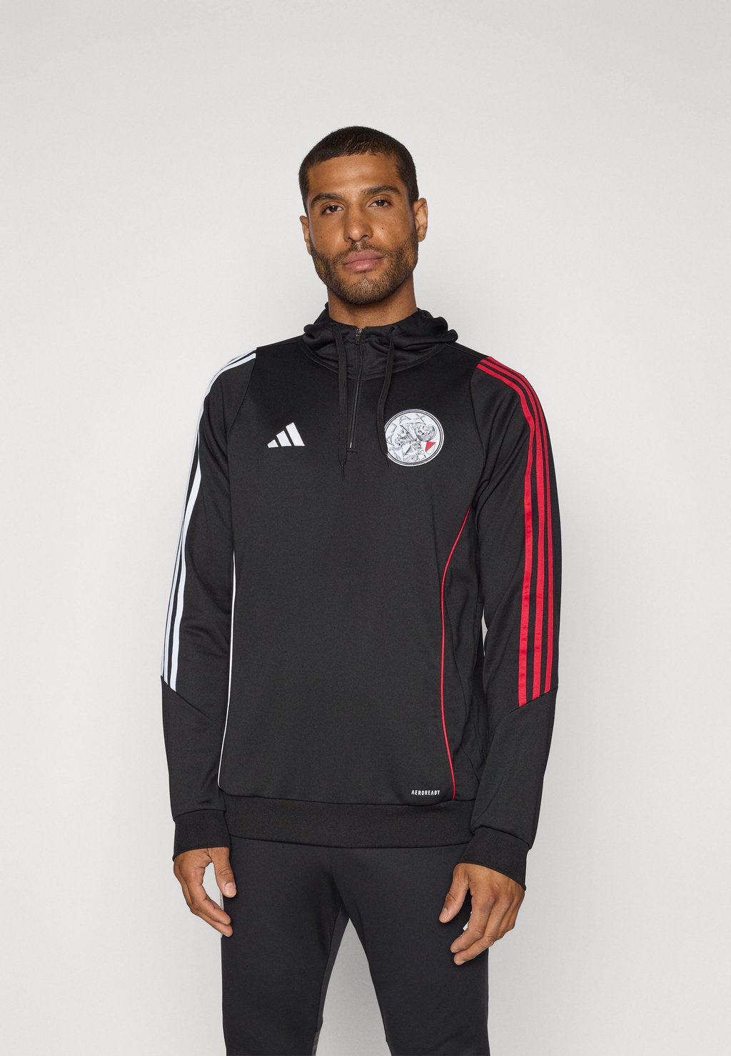 

Толстовка с капюшоном AJAX - Club wear Adidas Performance, черный