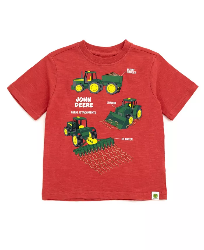 

Футболка для мальчиков Toddler Boys John Deere, красный