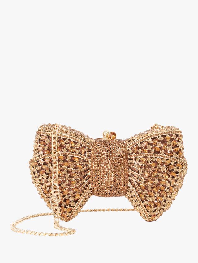 

Сумка-клатч Enchant из синтетической ткани Dune London, Bronze