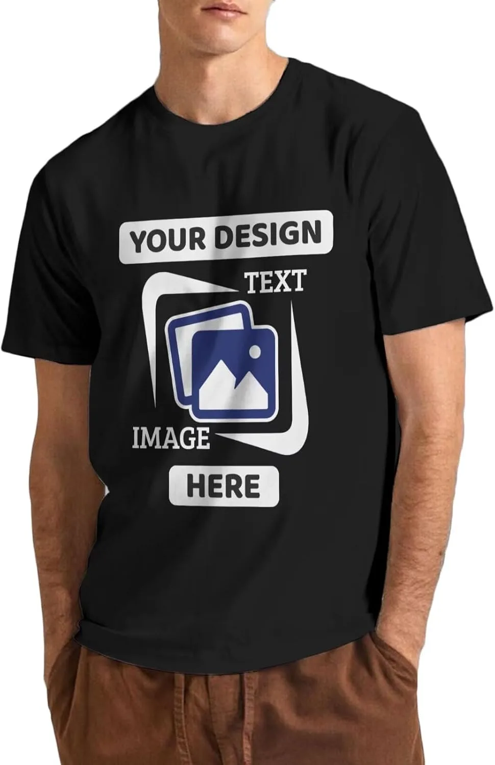 

Футболка с принтом Custom Shirt для мужчин