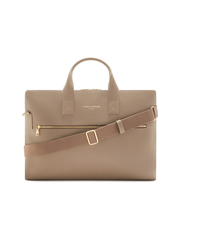 

Сумочка Honorã Anique из телячьей кожи. Isabel Bernard, бежевый