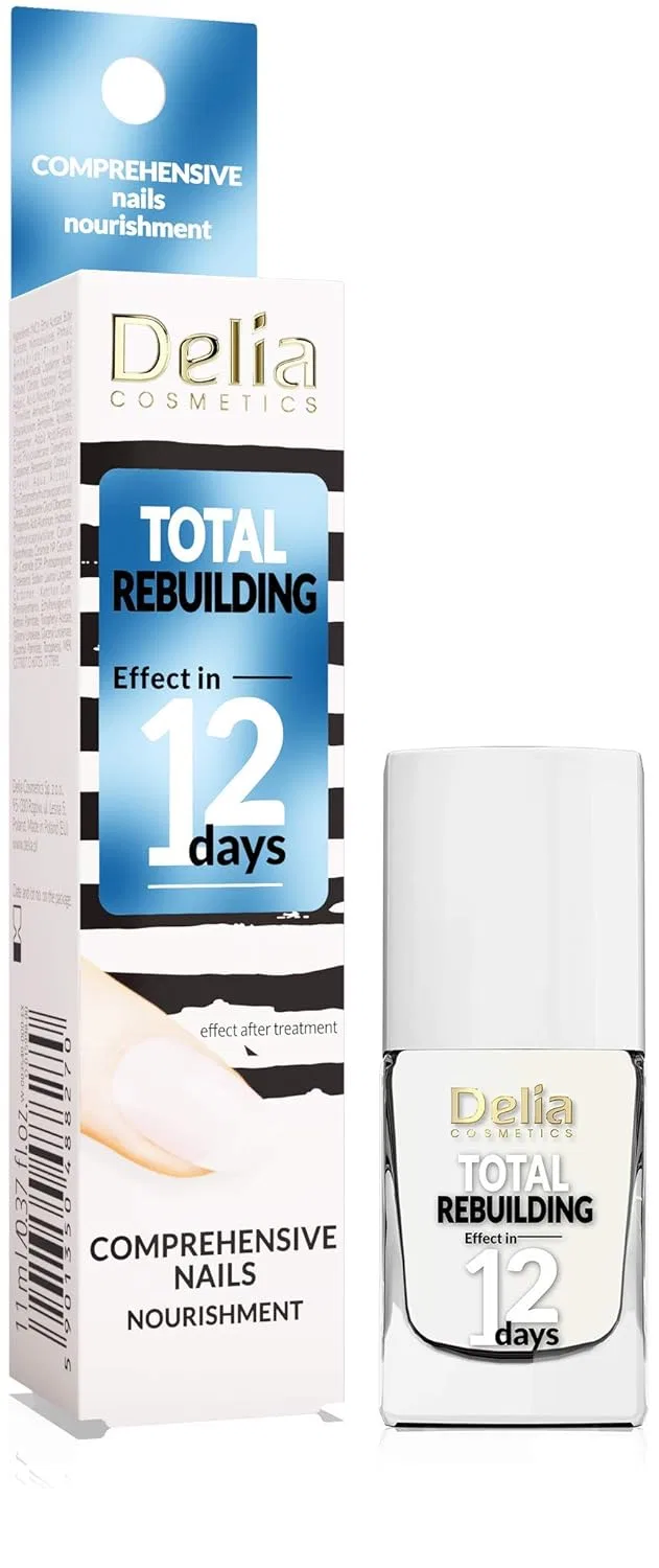 Кондиционер для ногтей «Total Rebuilding» от Delia Cosmetics, 11 мл Delia Cosmetics