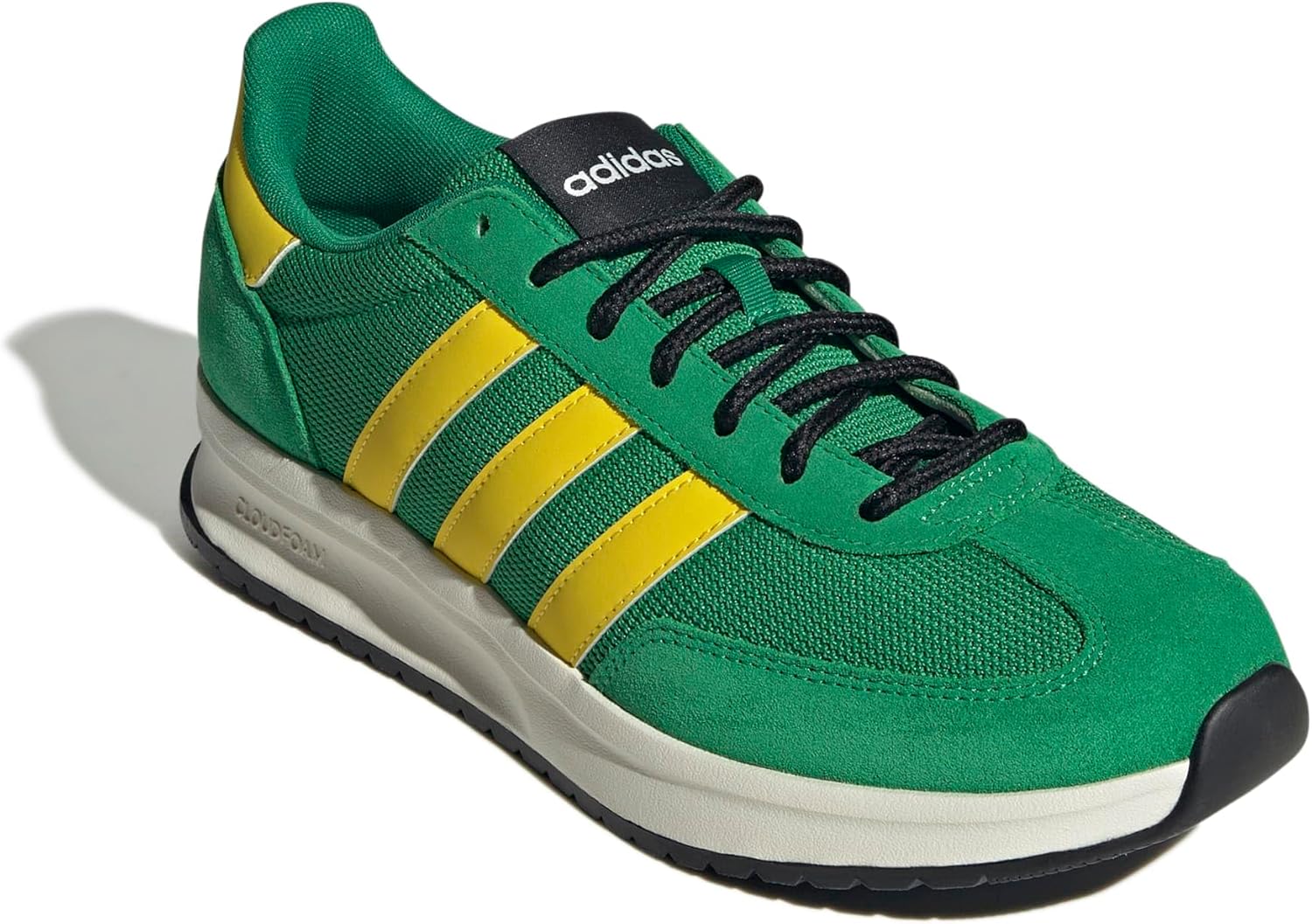 Мужские кроссовки adidas Run 70s 2.0, белый/зеленый/желтый/светло-белый — фото 3