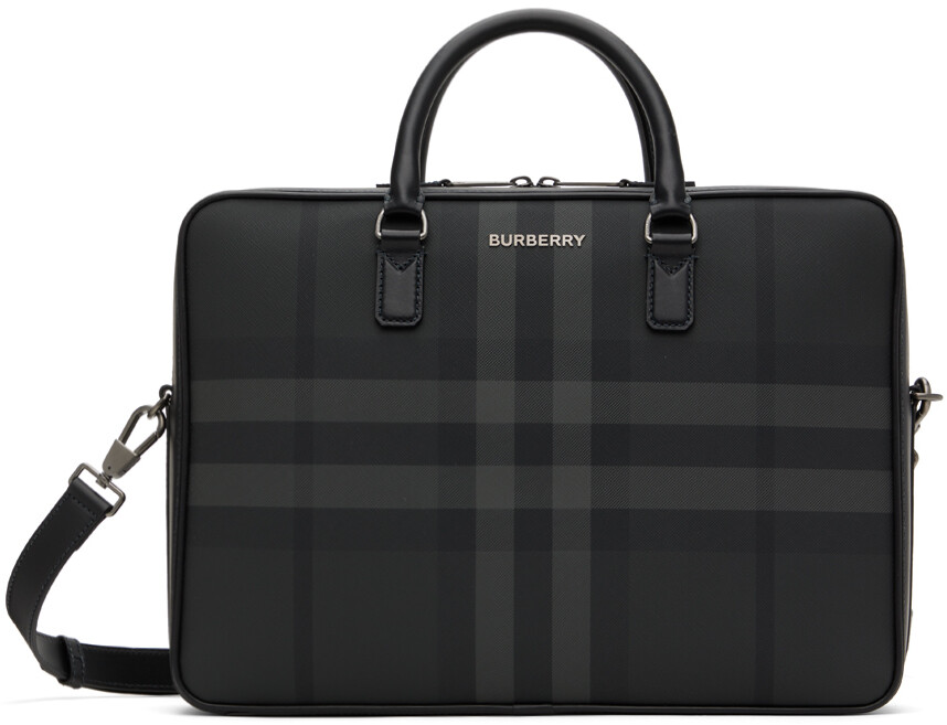 

Серый портфель Ainsworth Burberry