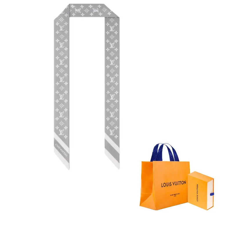 

Женские повязки для волос из шелка Mulberry, цвет gray LOUIS VUITTON