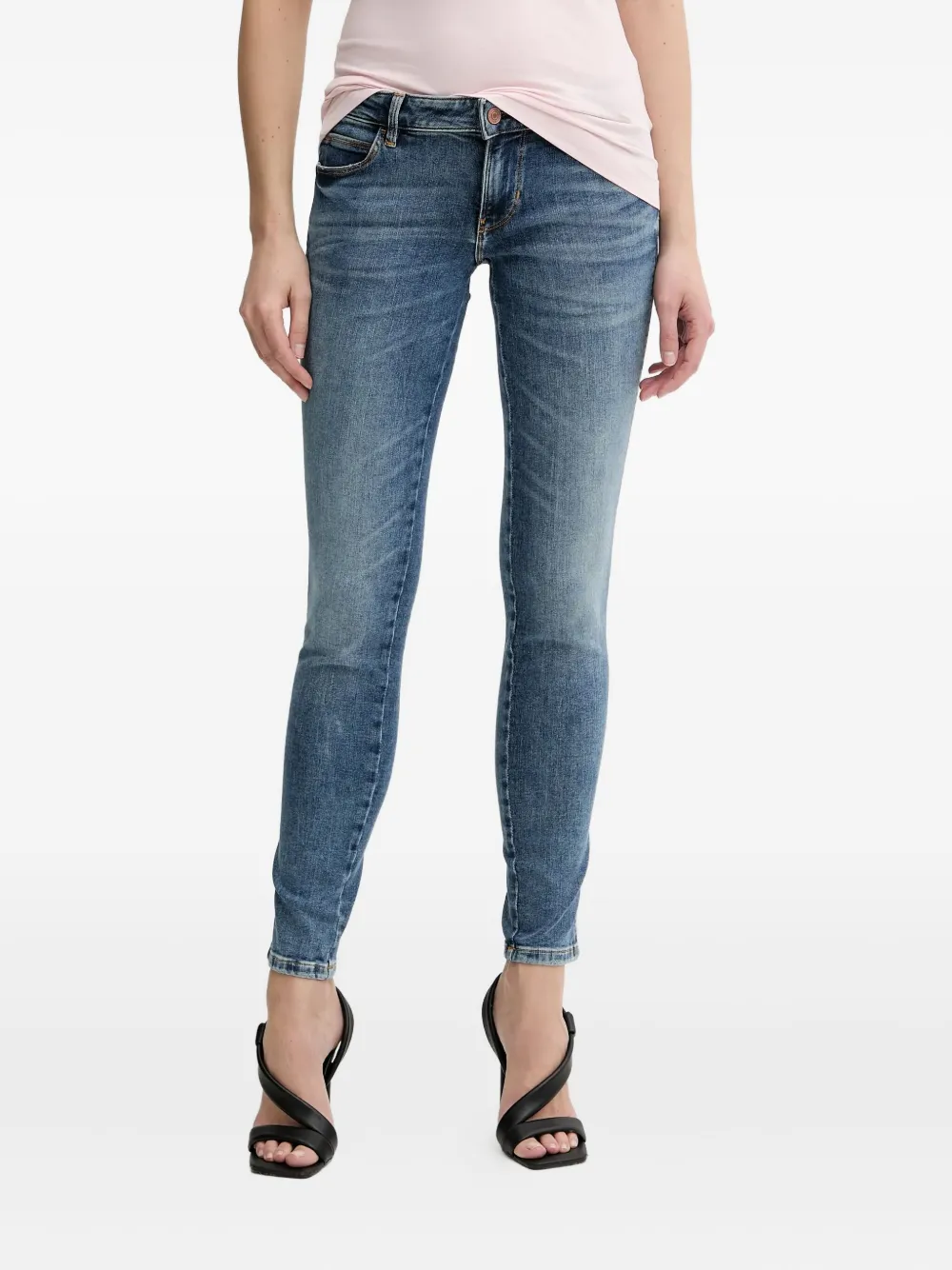 

Джинсы из эластичного хлопка GUESS USA, синий