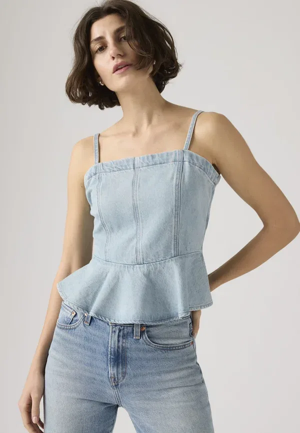 Топ Anderson flounce top Levi'S, цвет лицевая сторона