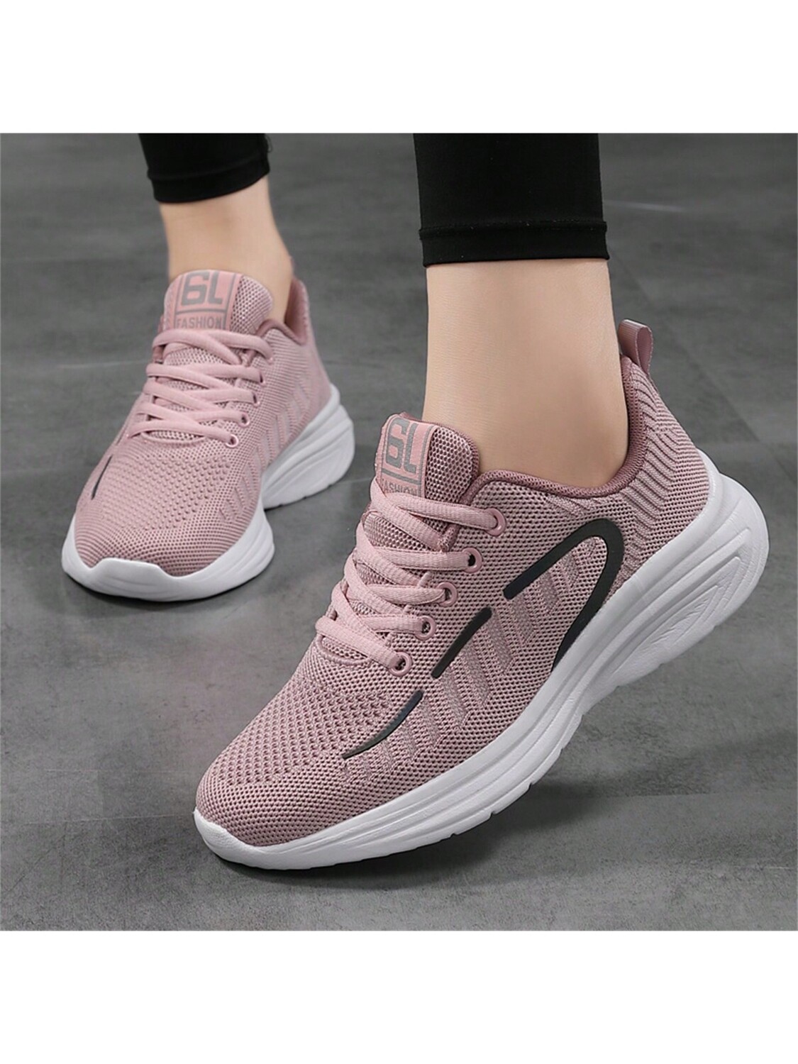 

Кроссовки Спортивная спортивная обувь Дышащие кроссовки Легкая подушка Низкая обувь для фитнеса на шнуровке для прогулок Тренажерный зал Бег Фитнес Спорт Повседневная обувь, мультиколор