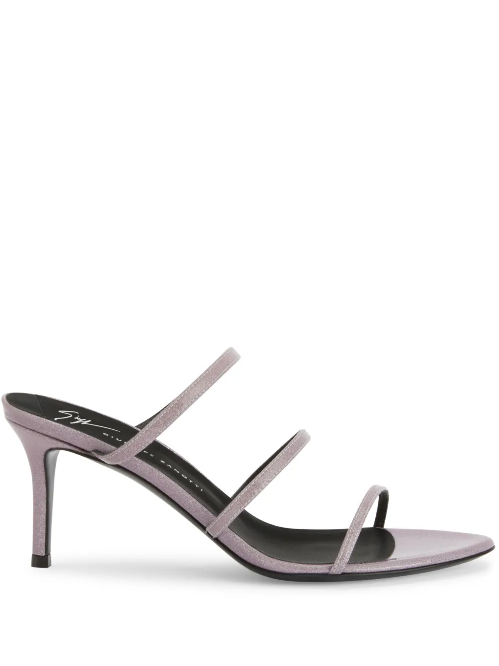 Босоножки Alimha 70 с ремешками Giuseppe Zanotti, розовый