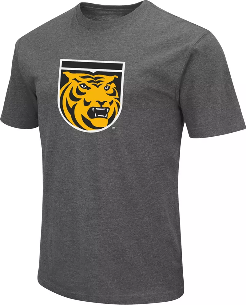 

Мужская серая футболка двойного цвета Colosseum Colorado College Tigers