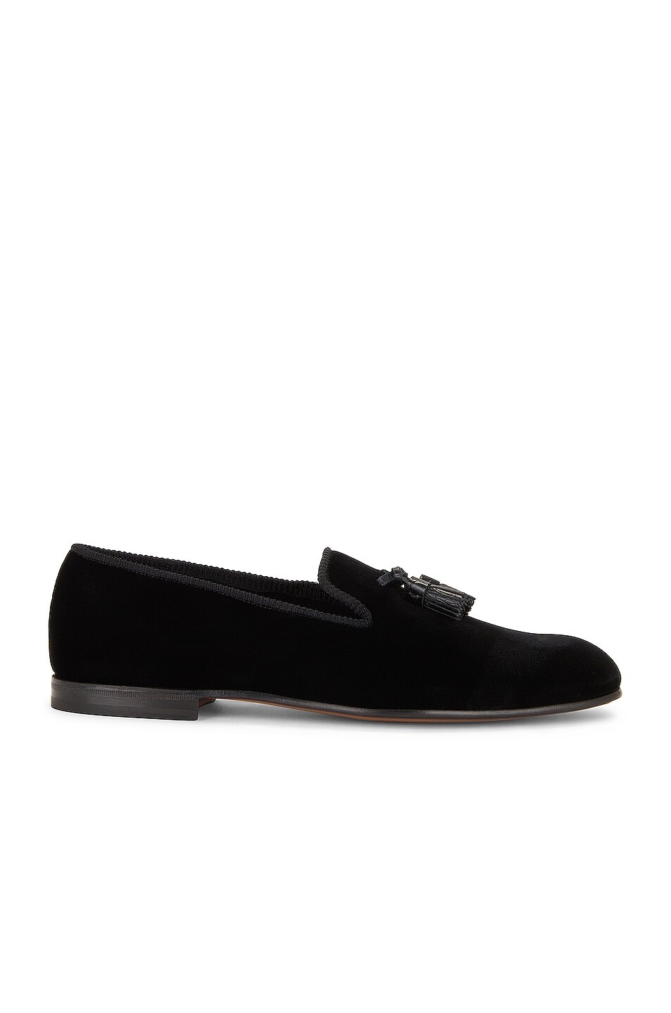 

Лоферы Tom Ford Velvet, черный